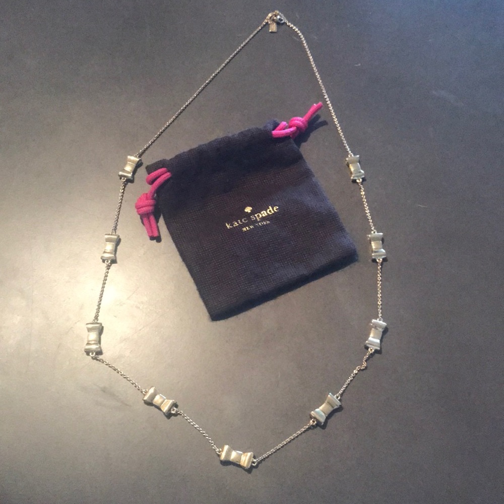 Kate Spade Take a Bow Scatter Necklace